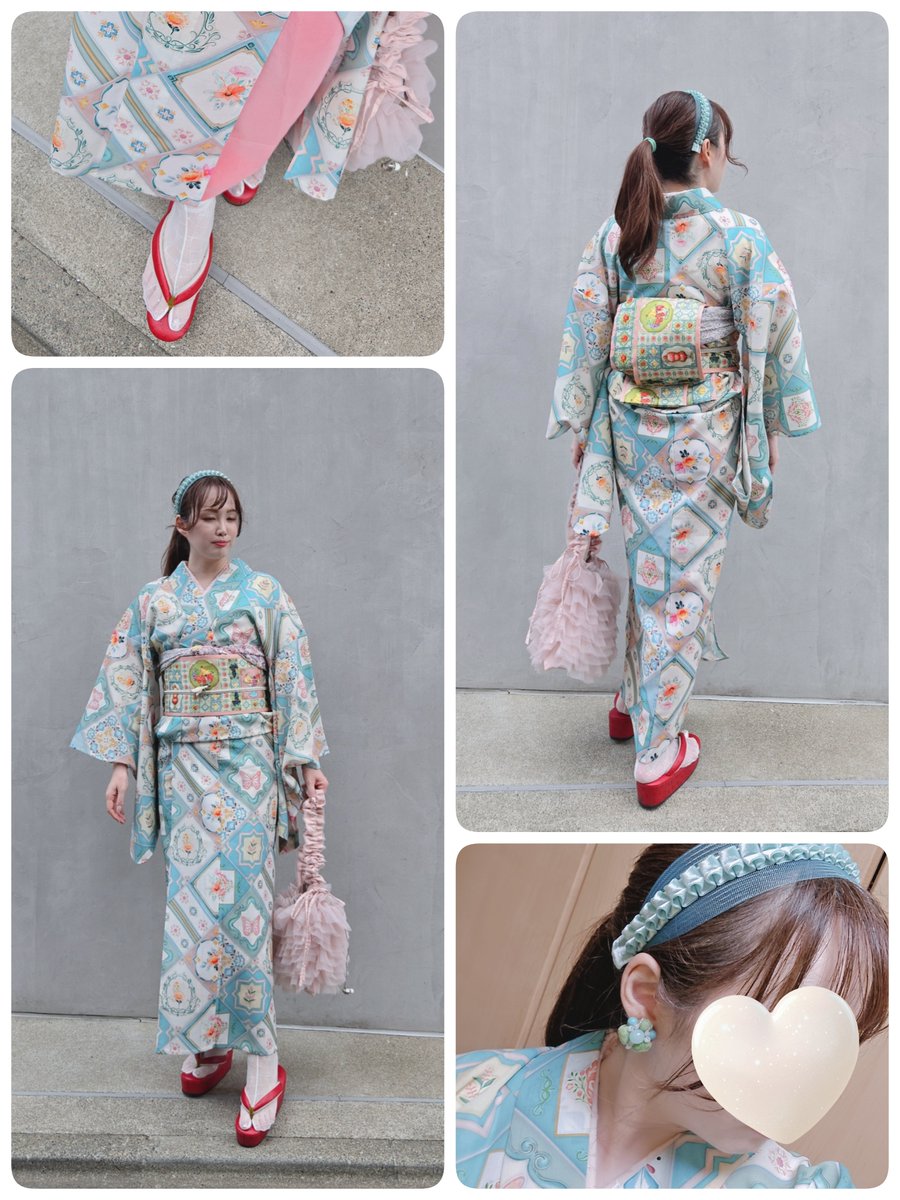 moco_nta's tweet image. ほんじつの👘
着物/帯:Theater INVI
裾除け:キモノの粒
帯揚:TSUBAKIAN
帯締:DOWBL MAISON
帯留𓅪:パルナートポック
カチューシャ:millinery mino
イヤリング(補講):NUTTY
草履:合同履物