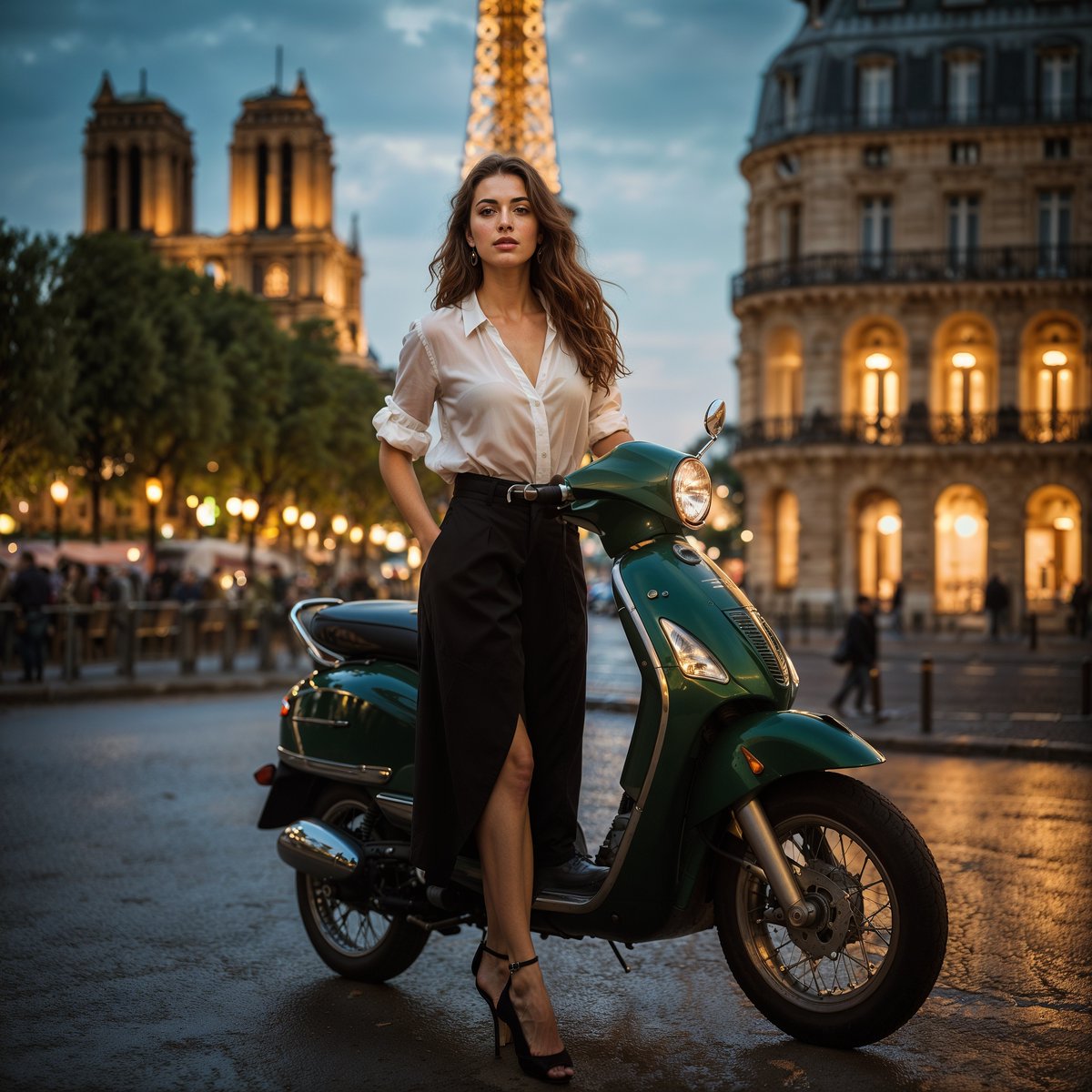 SerafinaVa18383's tweet image. Nights in Paris hit different when it’s just you and a motorcycle close to the Eiffel Tower 🖤
The city doesn’t sleep — and neither did I.
#ParisNights #MotoMuse #SeraphinaInParis #EiffelAfterDark #LuxuryVibes #FashionInMotion #MidnightInParis #CityOfDesire #Beautiful