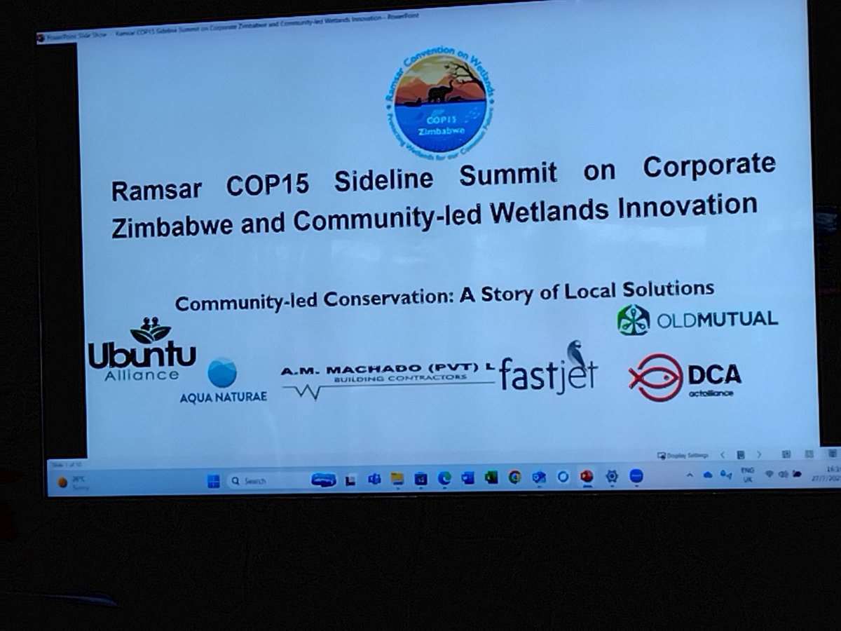 Great discussions held today. Thanks to the organisers.