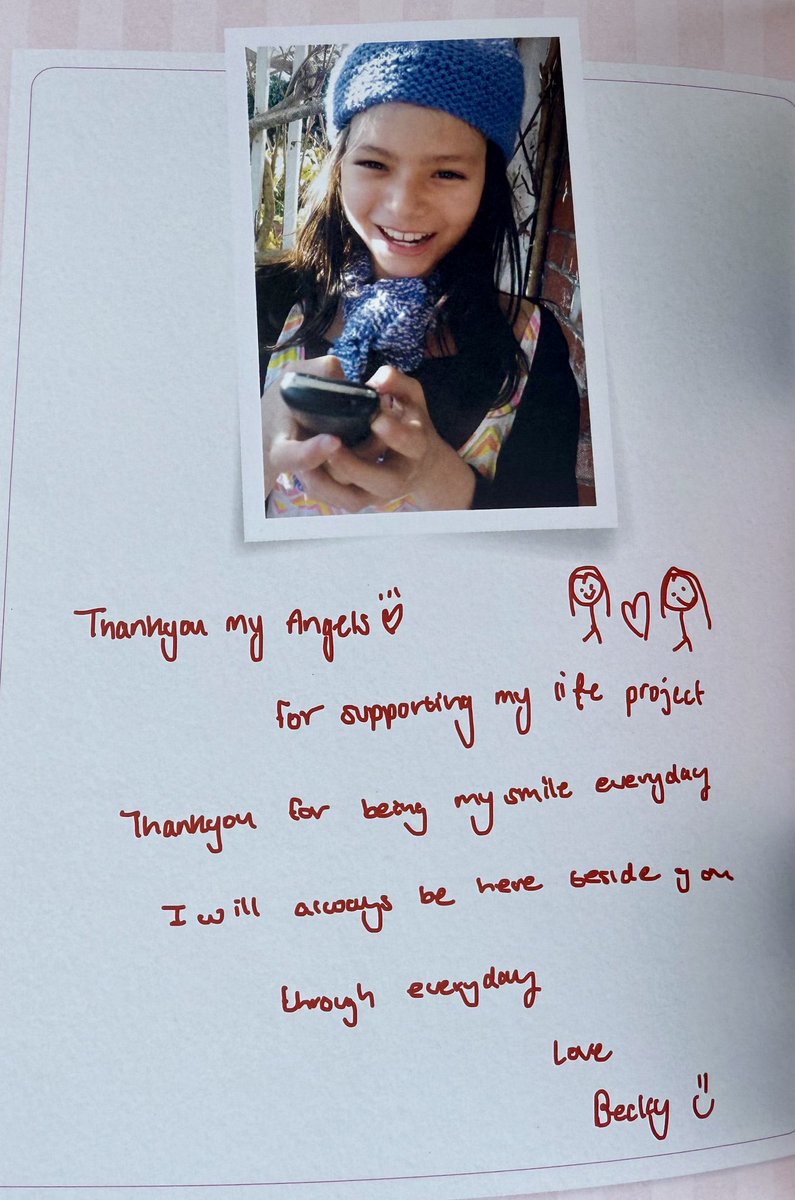 MaeNongB_TH's tweet image. #MylifexBecky interview
#naiin #ร้านนายอินทร์
#BeckyArmstrong #Beckysangels
#MylifeAMTV #AmarinTV34
@AngelssBecky ‘s Handwritten Letter 💌
Thank you my Angels💖
for supposing my life project (Photo book)
Thankyou for being my smile everyday.
I will always be here beside you…
