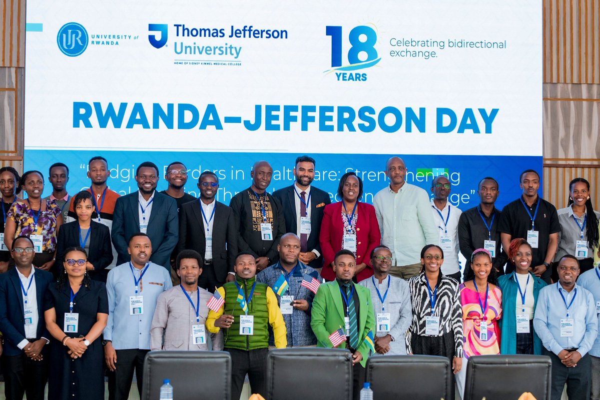 Rwanda Jefferson day was a success! Grateful for the insights shared under the theme: “ Bridging Borders in Healthcare: Strengthening Global Learning Through Bidirectional Exchange” #GlobalHealth #Rwanda
