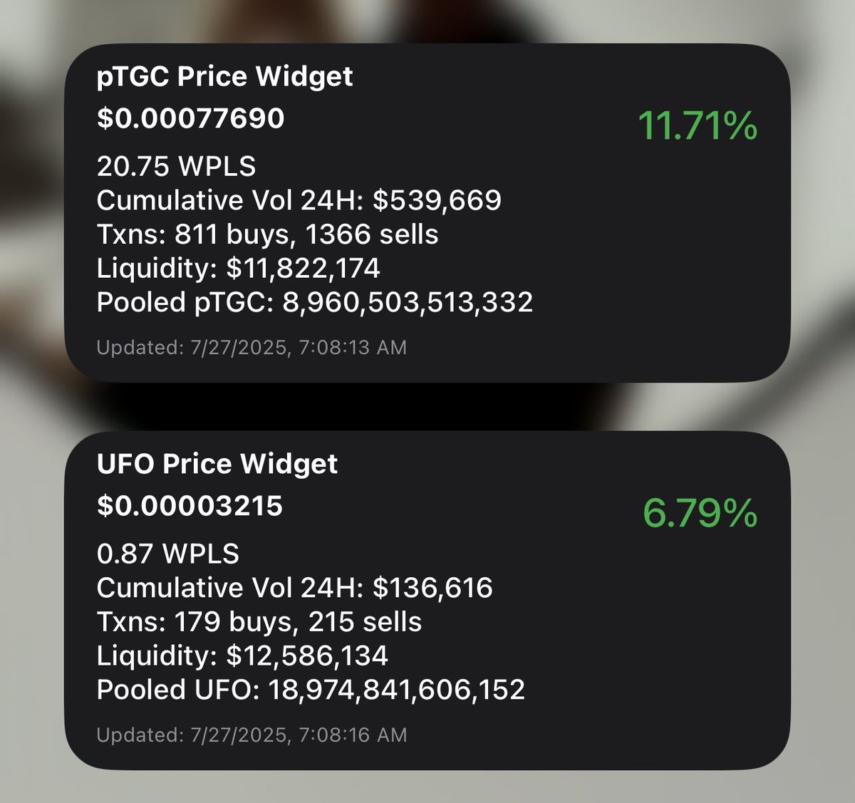 TheGray369's tweet image. $UFO holds $7M in liquidity pools with RH tokens, with a total liquidity of $12M. Its market cap is $33M. This presents a clear opportunity as the project prepares to turn on. $UFO features hyper-deflationary mechanics and offers APY for holding.