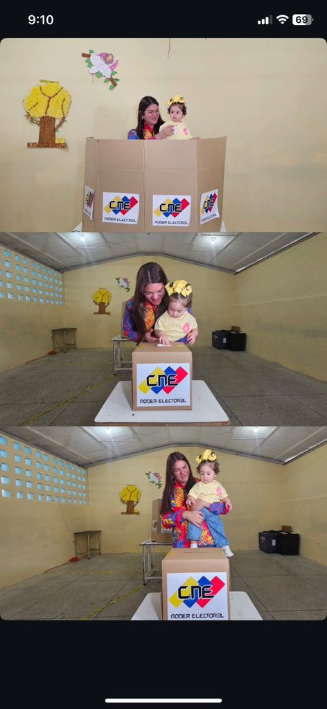 #OrienteDecide | La candidata a la reelección del municipio Maturín del estado Monagas, Ana Fuentes, ejerció su derecho al voto en la Escuela Básica Simón Bolivar.

#EleccionesMunicipales2025