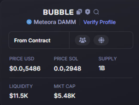 collier_zo77217's tweet photo. 💎DONE : 70X
$Bubble #Bubble 
🎯 Entry: 5k MC
💰 Take Profit: 351K MC⏫

🔥  secured — no noise, just alpha.
Next sniper entry drops inside 👇
https://t.co/T3RBvI853z https://t.co/kU6bKOCHqf