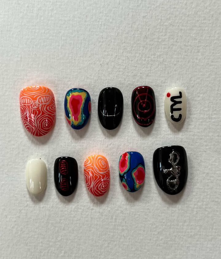dreamperfectbby's tweet image. yo dabin, look what you made me do... now ive got these super cute nails, all inspired by you! #senseS #CTYL #sensorydevice superrr cool! Can’t wait to show them off. When do you think the right time will be?!? 🫣✨💅🤲
