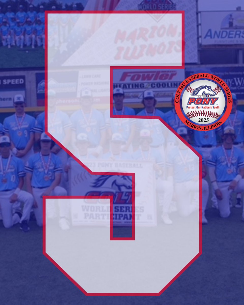 ColtWorldSeries's tweet image. Only 5 DAYS LEFT until the best Colt players in the world compete for the title of 2025 champion.
FOLLOW THE BRACKET HERE: bit.ly/ColtBracket2025
FOLLOW GAMECHANGER: bit.ly/ColtGamechange…
LIVESTREAM: bit.ly/CWS-WATCHLIVE
TICKETS: bit.ly/CWS-Tickets2025