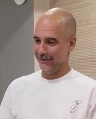 mcfc_lads's tweet image. Moustache Pep 🥸