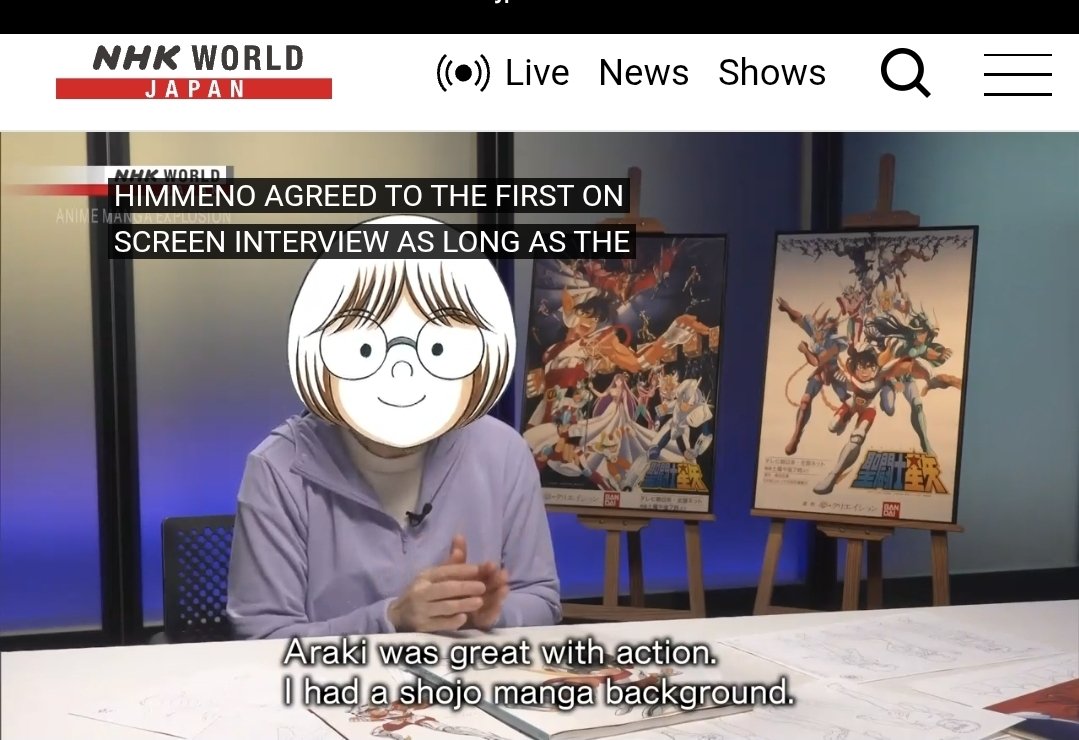 CavaleirosB's tweet image. Himeno é timida