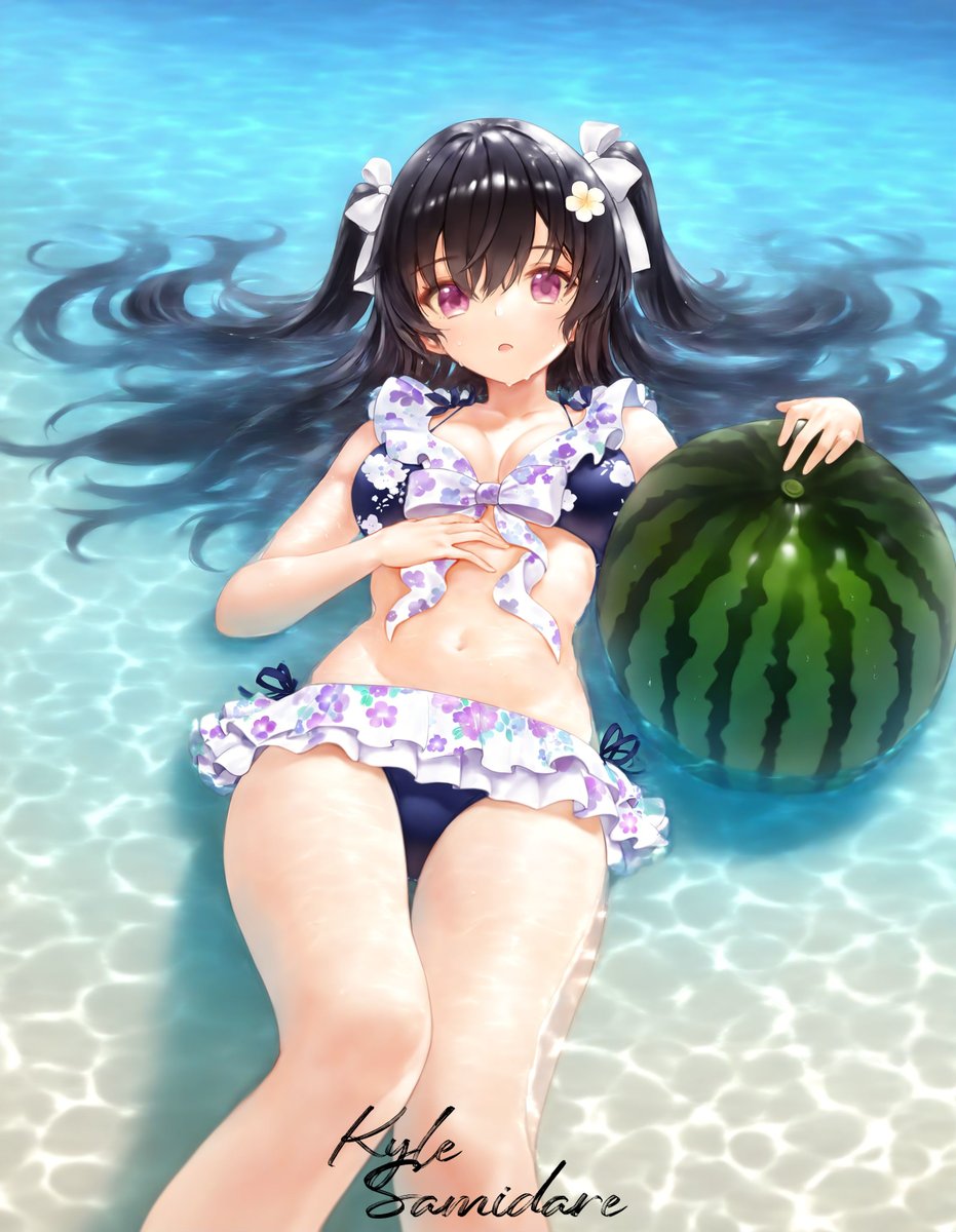 KyleSamidare's tweet image. #スイカの日