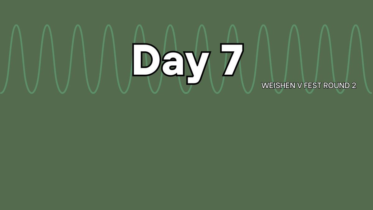 WeishenV Fest 2 - REVEALS tweet media