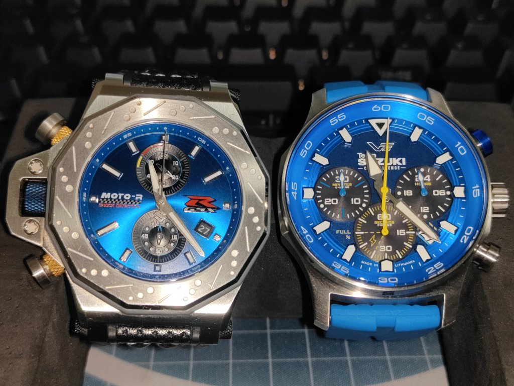 ningyo_yaki's tweet image. #GSXR
#CNChallenge
二本ともキレイな青でかっこいい！