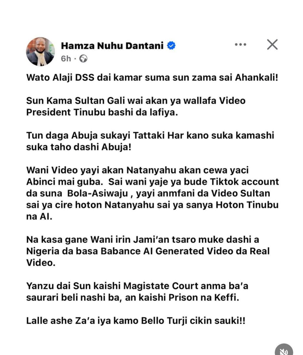 northern_blog's tweet image. The Truth Behind Sultan Videos
ALLAH yafito dashi
Adinga bincike
Professionalism should be the first thing in every case