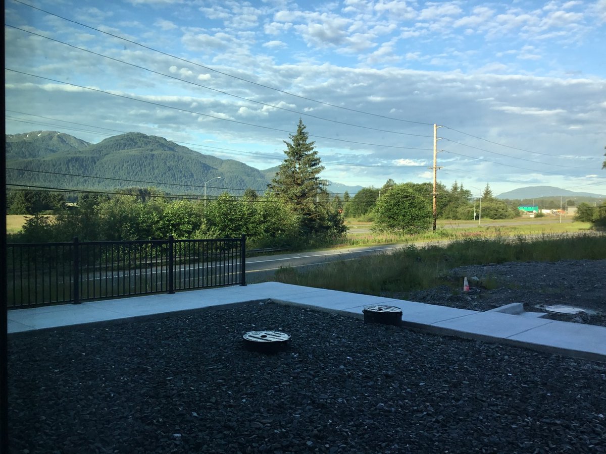 FAllanRoth1's tweet image. We arrived in Juneau late last night. We’re still in the motel right now, but soon we’ll go find some breakfast, and then at noon we’ll catch the catamaran that will take us out to the island where our lodge is.
Halibut, be afraid! Be very afraid!