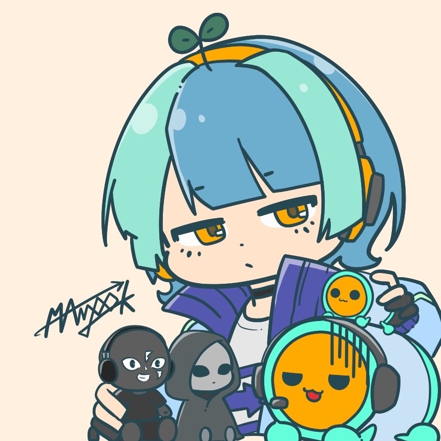 Teku_1104's tweet image. 全体図
代理とマイどんとぬいふぁいととちびぐらむさん