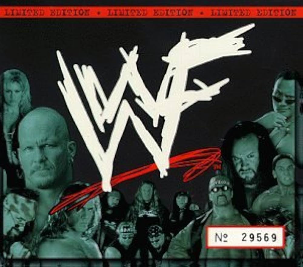 FirstNameJ0hn's tweet image. Did anyone have any of the “WWF: The Music” CDs?