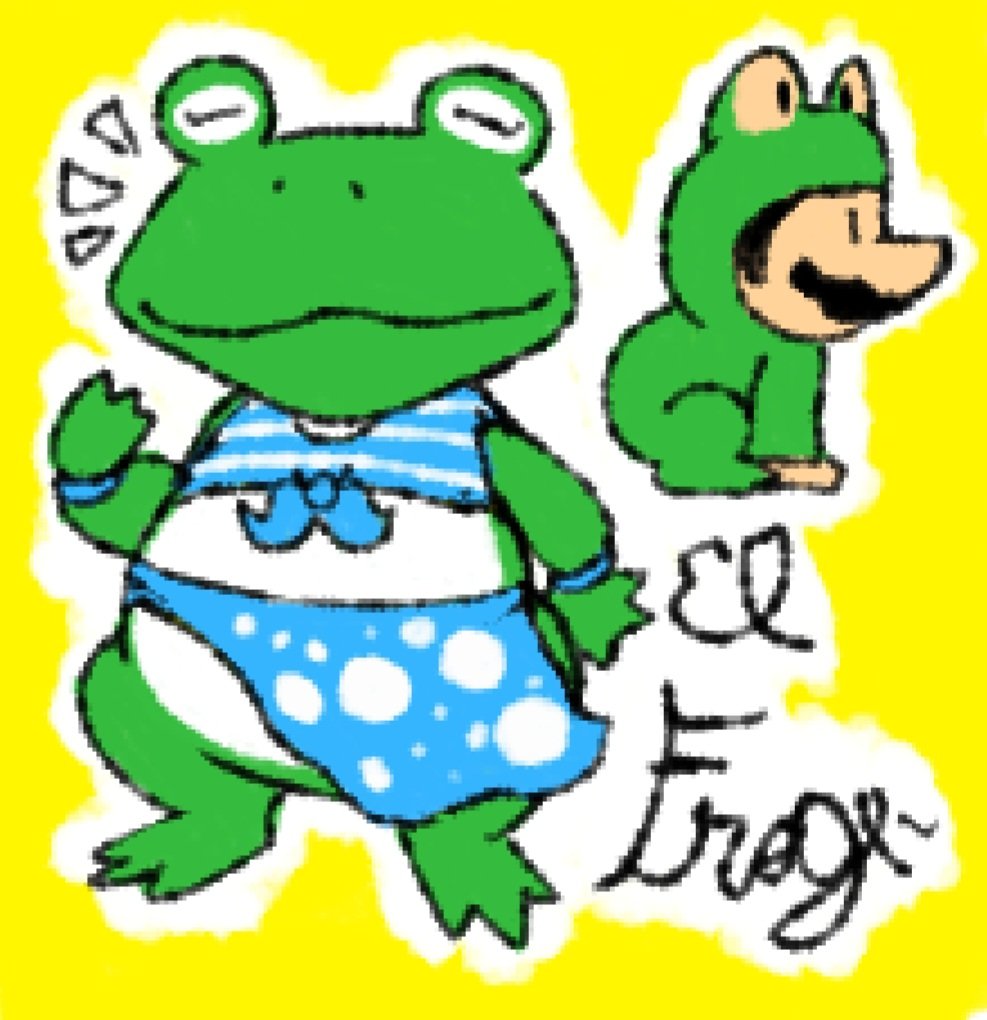 x_somari_t_a's tweet image. Frog

Mario is there for good luck