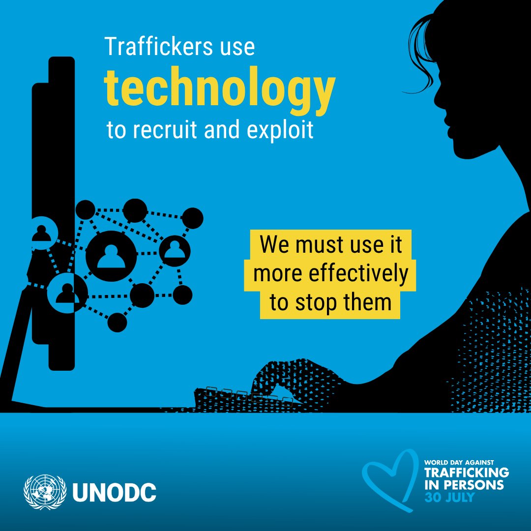 In the digital age, new forms of trafficking are emerging like cyber scams forcing victims into online fraud.

Specialized law enforcement units, training and technology are vital to end online exploitation.

#EndHumanTrafficking