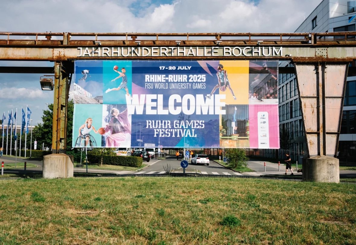 FISU's tweet image. 9047 participants dug for gold in a region known for its mining tradition! ๐โจ
Read more ๐
fisu.net/2025/07/27/904โฆ
#RhineRuhr2025 #FISUGames