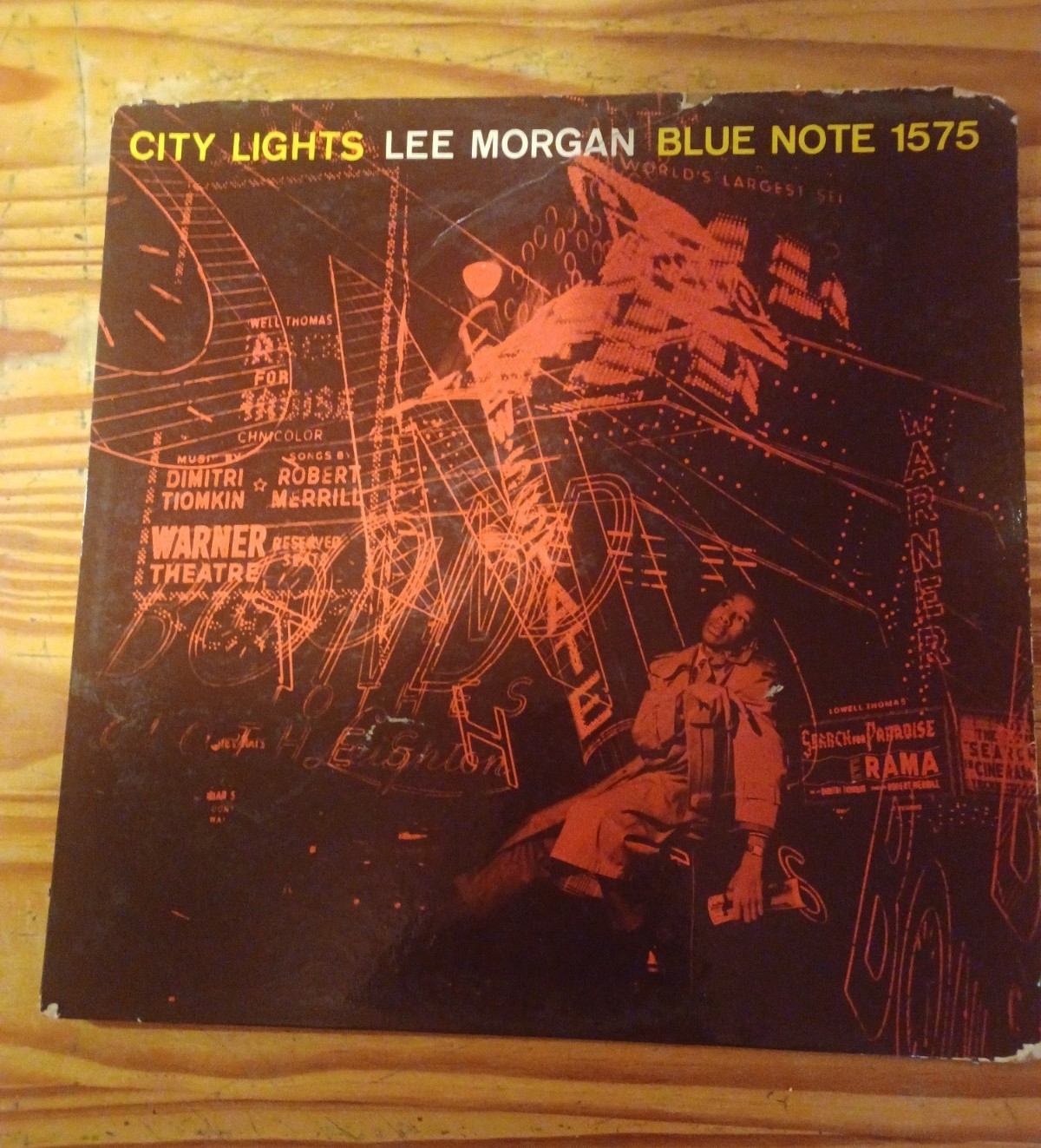 LEE MORGAN CITY LIGHTS ブルーノート1575 Lee Morgan City Lights Blue Note BLP 1575 Japan promo,shrink