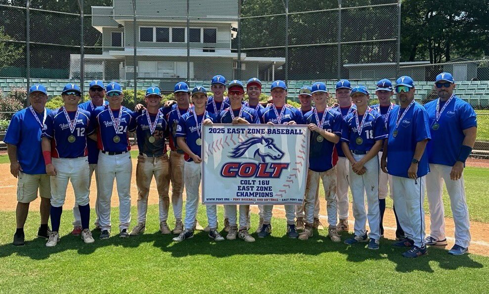 The Youngstown League Colt Allstars, made up of many local players, earned a spot in the World Series at Marion, Illinois by winning the East Zone Championship in Greensboro, NC. The team went 3-0 with wins against Greensboro White (14-6), Grand Slam (7-0), and Greensboro Green