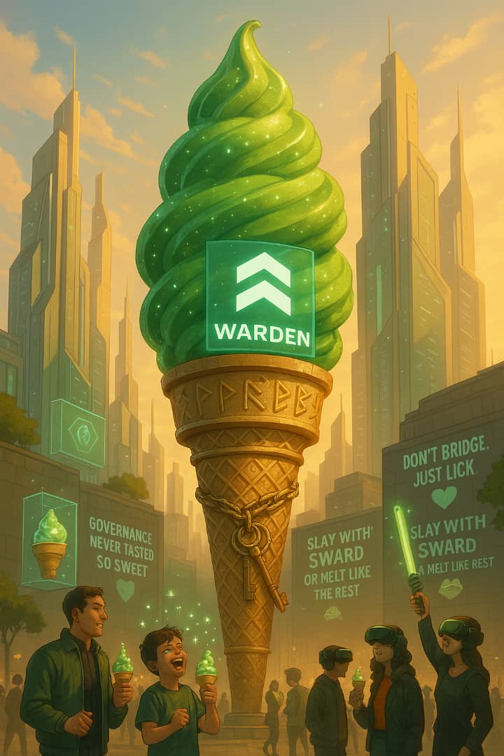 lexidrey_'s tweet image. Ooh la la it’s getting chilly and sweet chez @wardenprotocol this weekend 🍦
48h only to scoop your way into the $WARD Ice Cream Vibes game
Post your dreamiest ice cream pic and tag warden make it drippy, make it dreamy
Most délicieux entry wins real PUMP prizes mon cœur