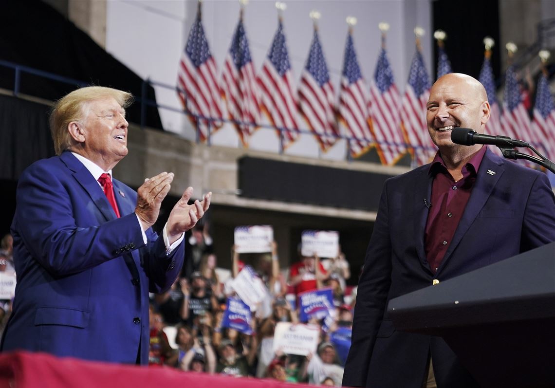 Doug Mastriano is considering a rematch against Democratic Gov. Josh Shapiro - POLITICO 

Private PPP poll conducted in May and obtained by POLITICO shows him leading state Treasurer Stacy Garrity, by 21 points