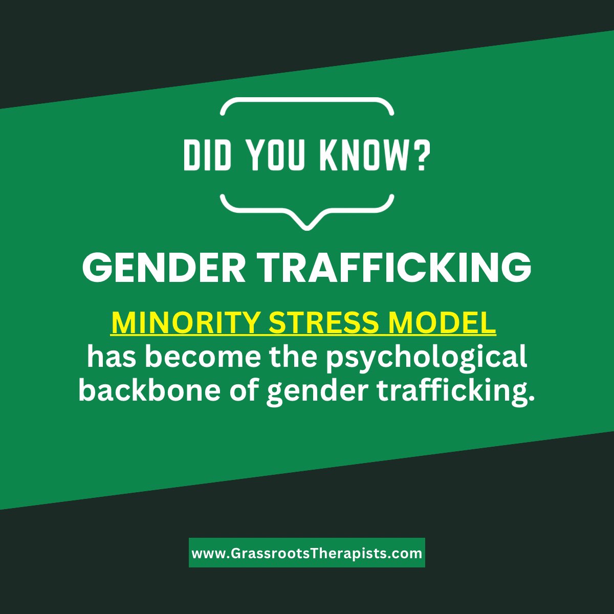 Rebecca_LPC's tweet image. 🔥 The MINORITY STRESS MODEL has become the psychological backbone of GENDER TRAFF!CK!NG. It seeds self-rejection, alienates families, and hands the narrative to GR00MERS.

By pathologizing natural adolescent distress and framing all discomfort as the result of external…