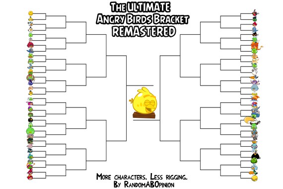 ABAnythingBot's tweet image. Lightning Angry Birds Bracket Round! Who's better; Peacock or Octopig?