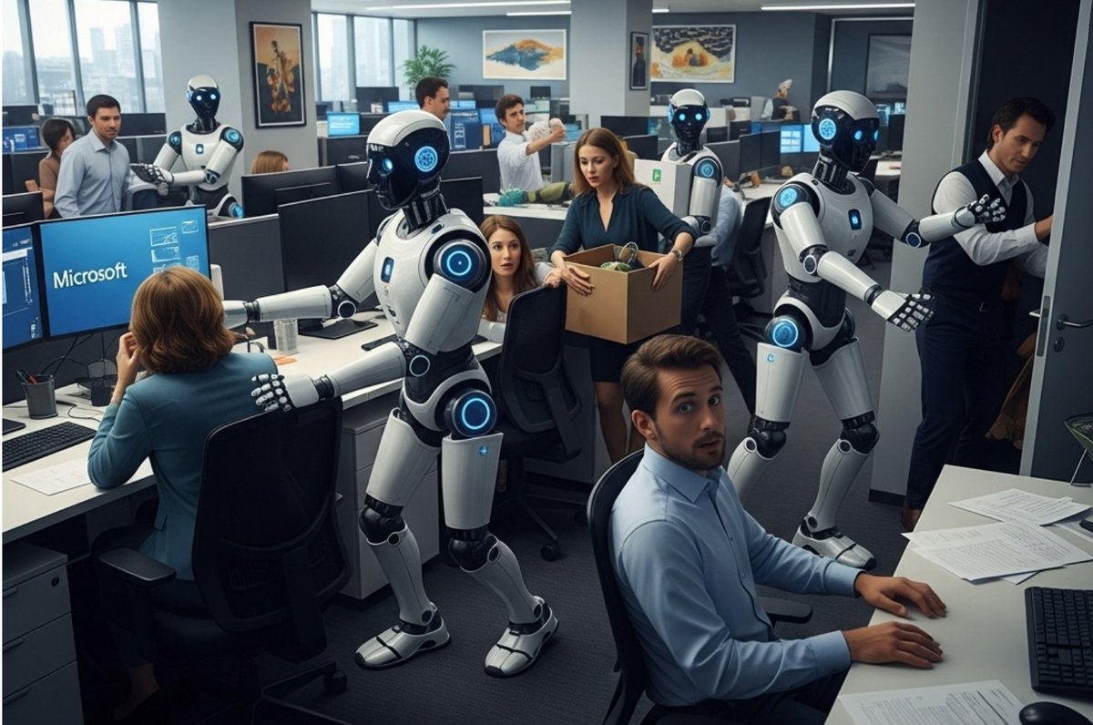 rtehrani's tweet image. AI, Layoffs, and the Uncomfortable Truth Silicon Valley Might Be Exporting
@om's commentary captures a broader, unsettling truth: this isn’t about any single layoff or company. It’s about the redefinition of what a “job” is, and who gets to have one, in a world where…