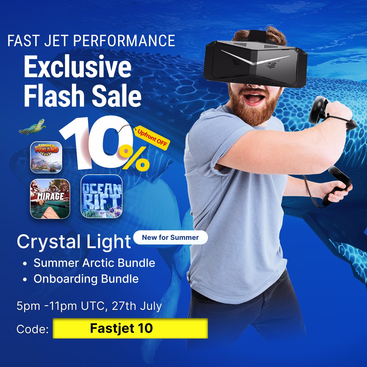 timdavies_uk's tweet image. PIMAX Crystal Light VR Headset Discount today ONLY 10% OFF until 11 PM UTC! 🔥🔥🔥
pimax.com/products/pimax…