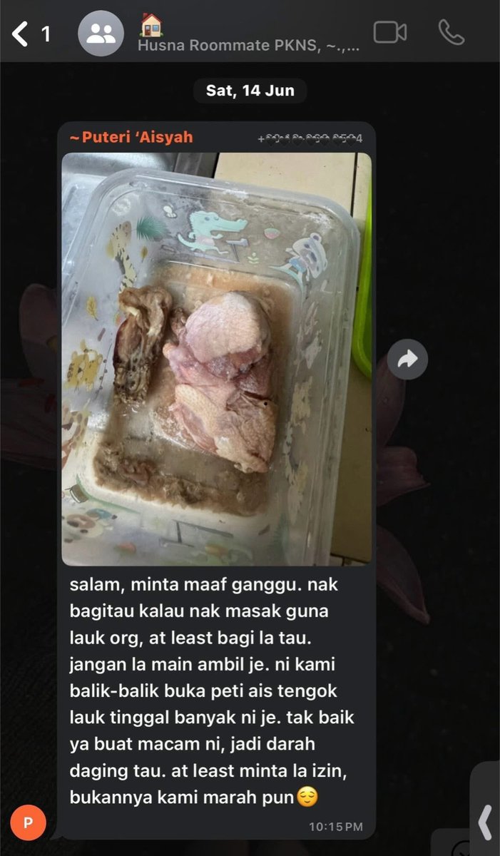 HobinJangHobin_'s tweet image. Ni la yang dimaksud kan bila orang kata perangai bifoti.
Dah 5 bulan macam ni.. apa yang dia fikir eh sebenarnya. aku ni takdela nak kedekut sangat bab makanan, tapi kalau ambik sesuka hati, guna sampai habis, sape je tak naik angin.
Beli sebotol minyak masak, sebotol tula…
