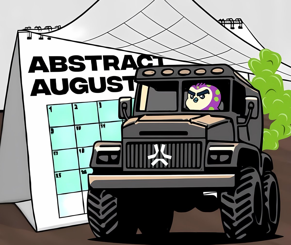 PenguinDustFart's tweet image. Brace yourselves, the whole chain is about to let one loose 💨
#AbstractAugust is inbound