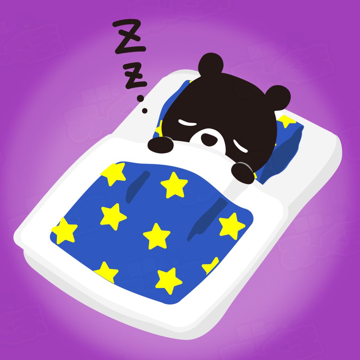 ArkumaCh's tweet image. 🌙筋トレをがんばる感じのあ〜くまです🐻✨今回こそはシックスパックをめざしたい…🍀✨それでは おやくまなさ〜い🐻💤#おやすみVtuber #おやくま