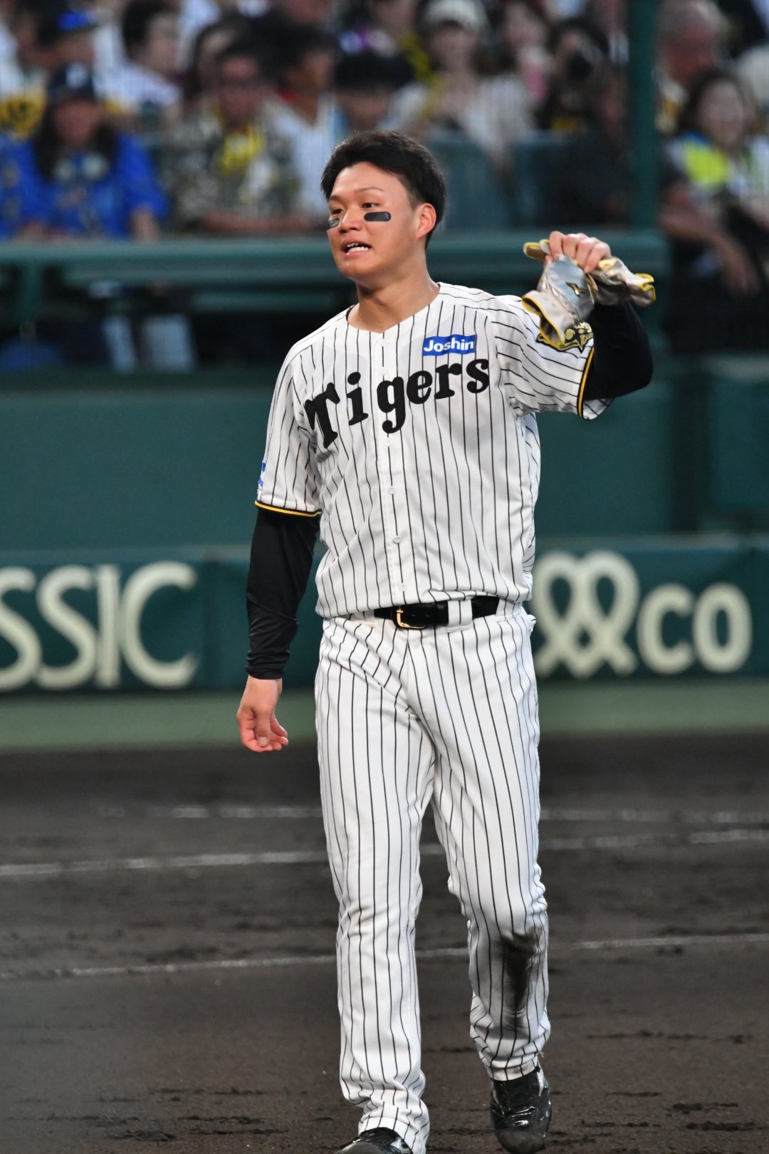 阪神タイガース 甲子園限定 ベースボールシャツ 森下翔太 阪神タイガース 森下翔太選手 – お客様の声 – 刺繍専門店 真野