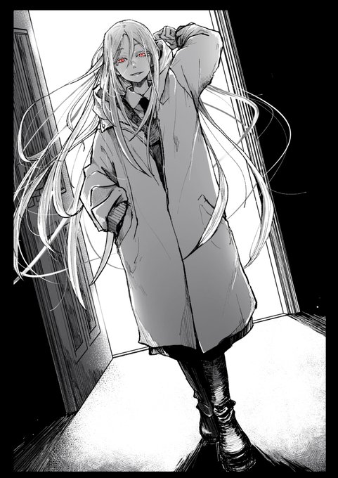 skebでご依頼いただき描かせていただきました!#雨上がりに見たシリウス  より、五話のタチヤーナ・アントネンコによるユーリヤ・カレリ襲撃シーン。へへ…かっこいいキャラのかっこいいシーンが描けて楽しかった。ありがとうございました! 