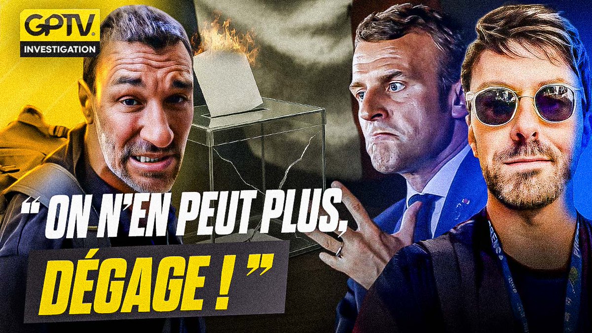 GPTVoff's tweet image. 😳 LA DÉMOCRATIE EST MORTE… ET ILS VOUS DEMANDENT D’Y CROIRE ENCORE !
Le pouvoir n’est plus entre vos mains. Il a été volé, verrouillé, confisqué.
Dans la rue, les témoignages sont unanimes : « On ne gouverne plus rien », « Le peuple ne compte plus », « Tout est joué d’avance…