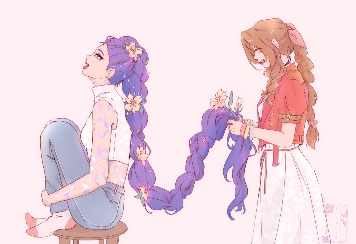 Shanlieart's tweet image. Sometimes a girl needs help
#FF7 #KPOPDEMONHUNTERS