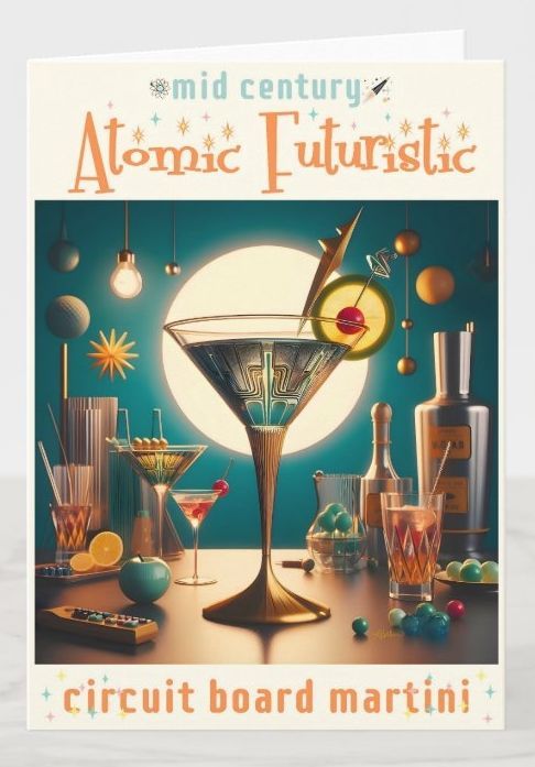 LeeHillerDesign's tweet image. β¨Circuitβ‘οΈπΈβ‘οΈBoardβ¨
Mid Century Atomic Futuristic Space Age Circuit Board Martini Card
#midcentury #atomicfuturistic #spaceage #circuitboard #martini #cocktailparty #barware #greetingcards
zazzle.com/collections/11β¦