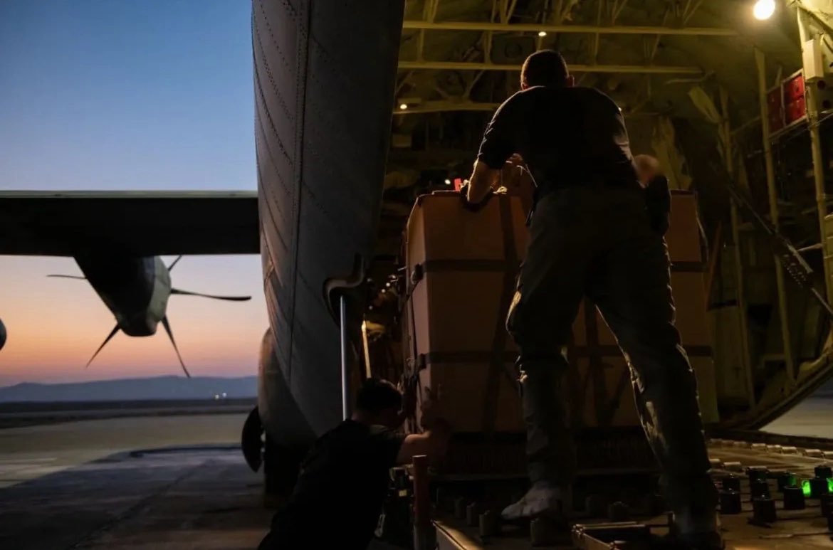 An airdrop of aid fell on a tent in Gaza, crushing a starving family beneath it. At the same time, the Israeli occupation navy hijacked the aid ship Handala, which was heading to Gaza carrying baby formula.

Lift this damn siege. End Israel’s domination and the annihilation of