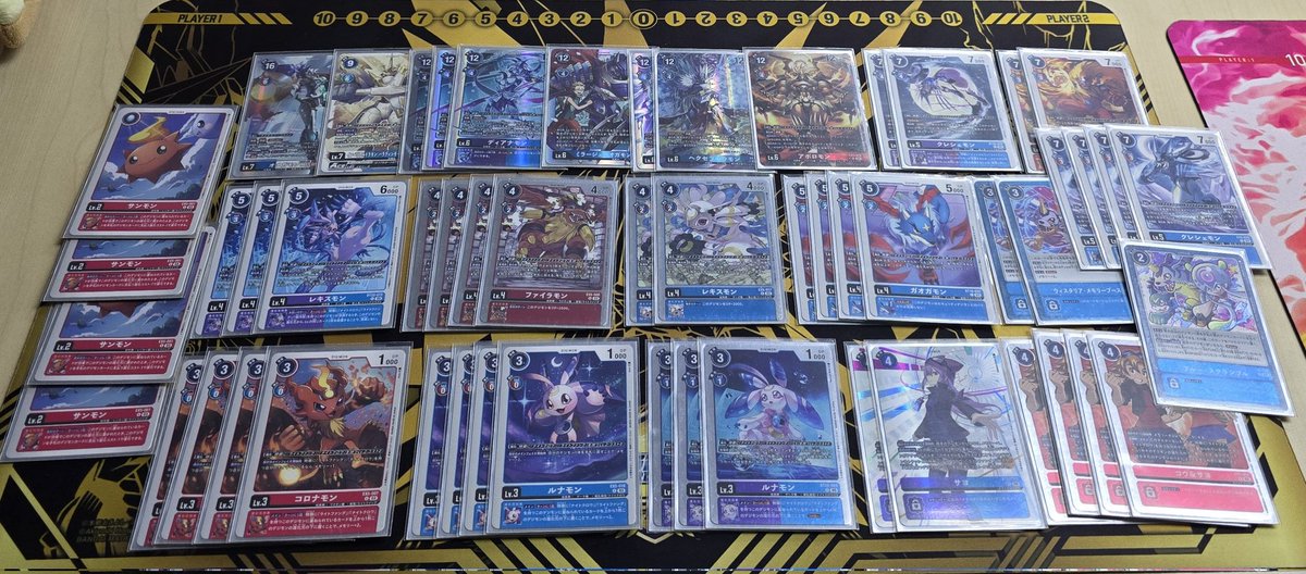 NehPew | Shane (@itbshane) on Twitter photo LF Evo Cup
Standing 2nd
R1: RK ✅️
R2: Me (IYKYK) 🤝❌️ <a href="/BenjaminThaver/">NehPew | Benjamin Thaver</a>
R3: Hunter ✅️
R4: Omega CS ✅️
No R5 as I beat the pair down
Galaxy too is fun, not t1 worthy yet until top end is figured out
#デジカ #デジモンカートゲーム LF Evo Cup
Standing 2nd
R1: RK ✅️
R2: Me (IYKYK) 🤝❌️ <a href="/BenjaminThaver/">NehPew | Benjamin Thaver</a>
R3: Hunter ✅️
R4: Omega CS ✅️
No R5 as I beat the pair down
Galaxy too is fun, not t1 worthy yet until top end is figured out
#デジカ #デジモンカートゲーム