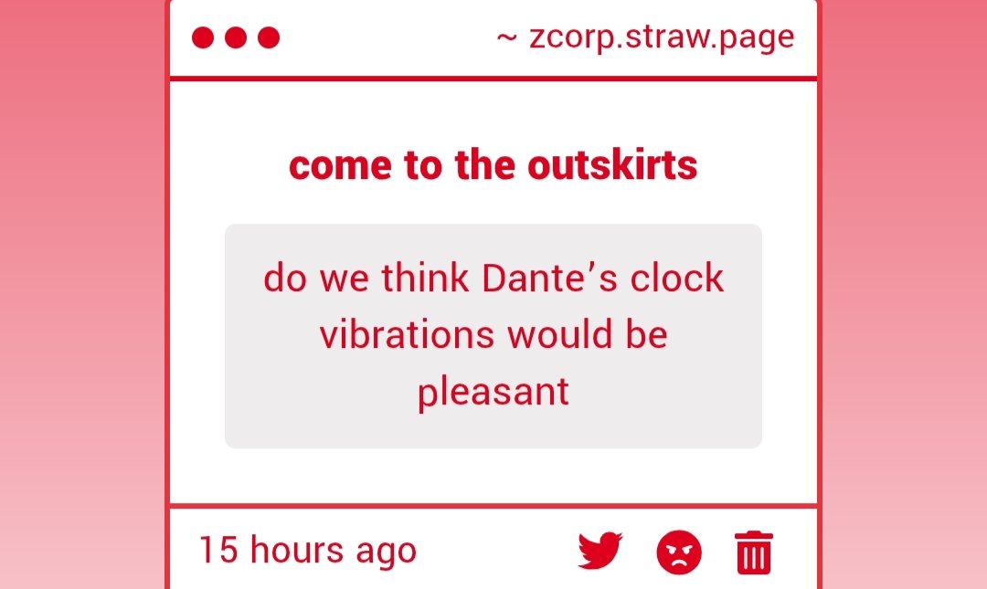 ZCorpmaybe's tweet image. we? whos we? I dont think I know it would be pleasant