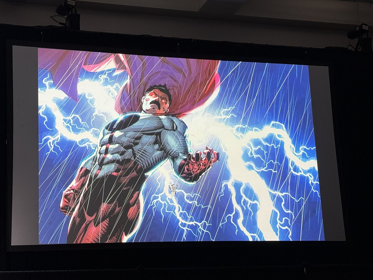 InvincibleCast's tweet image. So excited for what the Overpower card game is doing with Invincible and Skybound!
The game is really fun and it’s also great to hear how important the ART is to the team.
