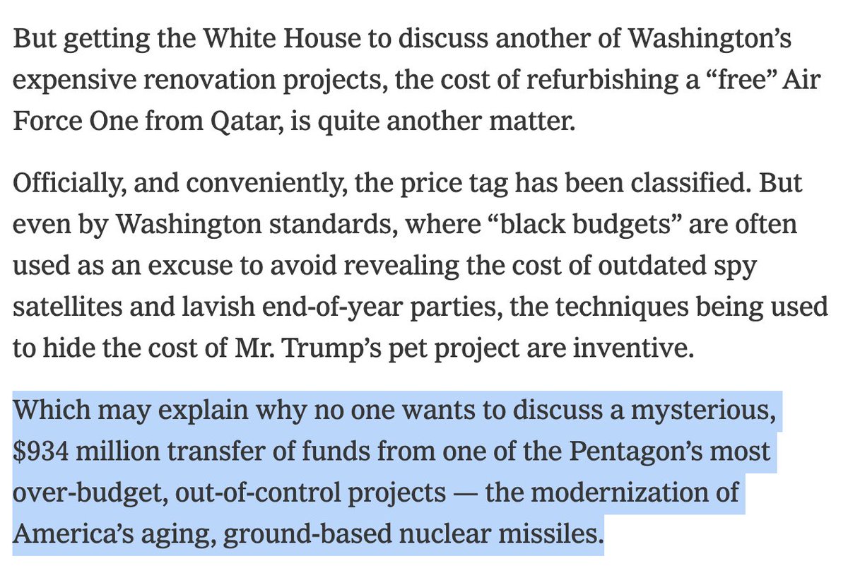 Retrofitting Trump's 747-8 luxury jet bribe from Qatar might cost taxpayers $934 million (!!!)