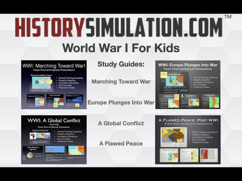 🌍 Comprehensive #WWI study guides &amp; links for students! Perfect for #Homeschooling and #elearning: 🔗 historysimulation.com/world-war-1-fo…
