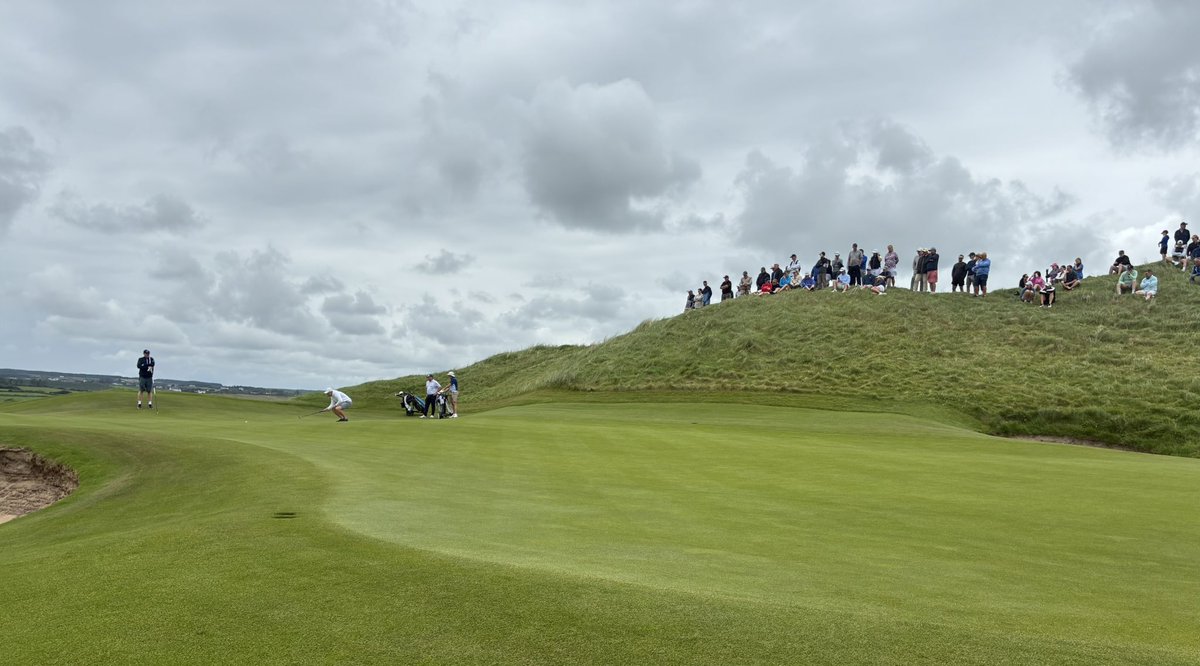 ClareFM's tweet image. Keane hits back immediately to capitalise on a missed putt from Rafferty to move 2 up again as they face for the turn