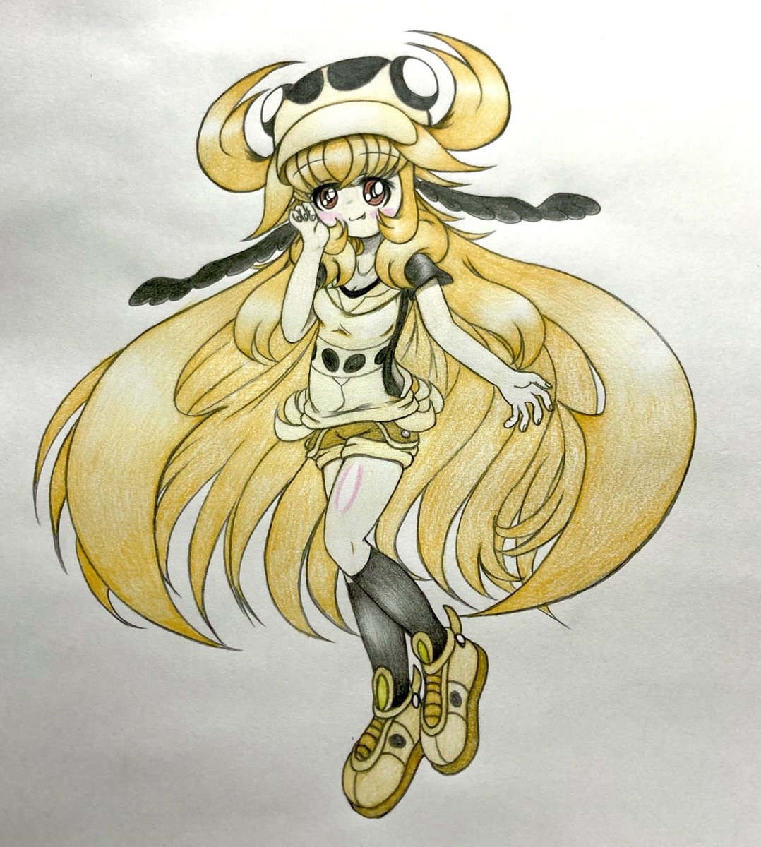 sinsei25501's tweet image. #女の子のイラストだけで興味を持ってくれる方へ届け
俺のメンガタちゃんを見てくれ…