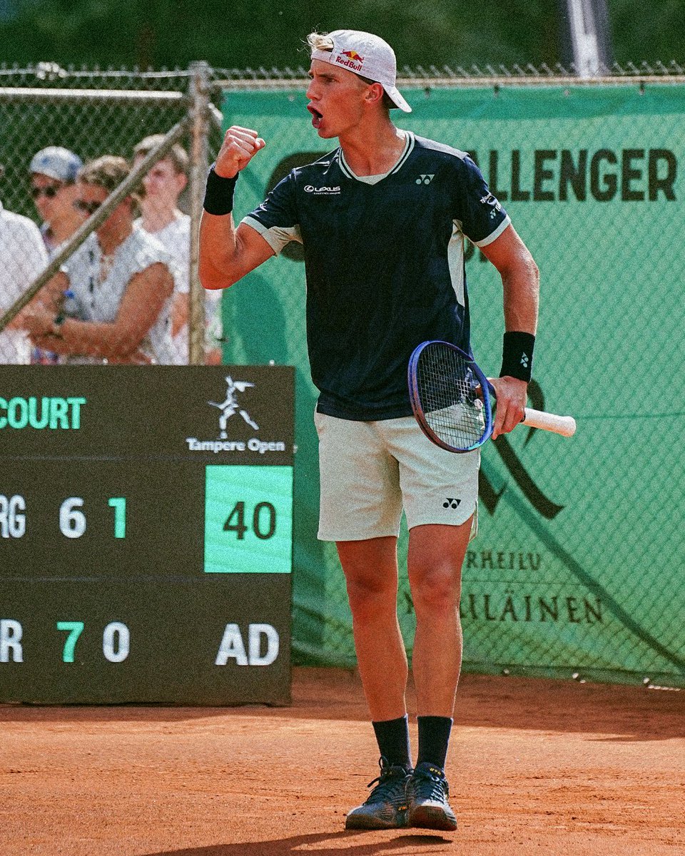 ATP Challenger Tour (@atpchallenger) on Twitter photo Challenger Title No. βοΈ
18-year-old Nicolai Budkov Kjaer battles past Gueymard Wayenburg 7-6(5), 6-7(2), 6-2 to triumph in Tampere, Finland!
#ATPChallenger | <a href="/nextgenfinals/">Next Gen ATP Finals</a> Challenger Title No. βοΈ
18-year-old Nicolai Budkov Kjaer battles past Gueymard Wayenburg 7-6(5), 6-7(2), 6-2 to triumph in Tampere, Finland!
#ATPChallenger | <a href="/nextgenfinals/">Next Gen ATP Finals</a>