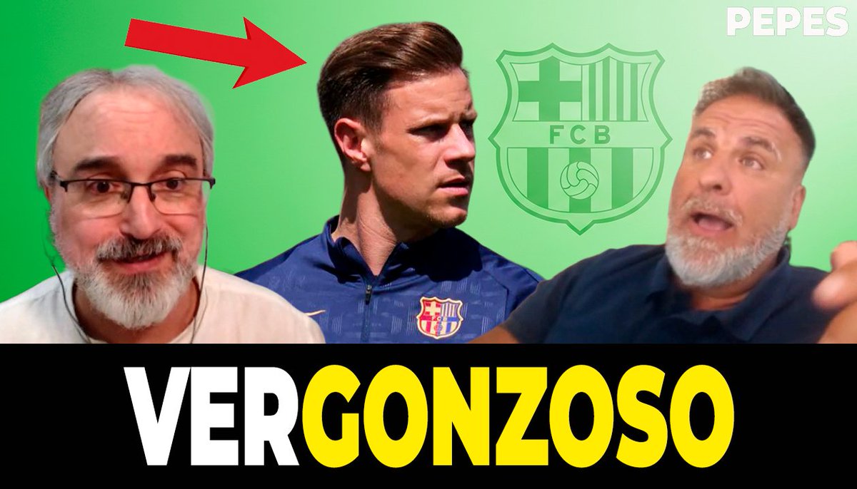 ✅ LOS PEPES 🥸| ESCÁNDALO BARÇA: NECESITAN ALARGAR LA BAJA DE TER STEGEN PARA INSCRIBIR A JOAN GARCÍA

con <a href="/pepegh7/">pepe herrero</a> &amp; <a href="/PepeKollins/">Kollins</a> 

👉👉👉youtu.be/DqKHh4LACK8