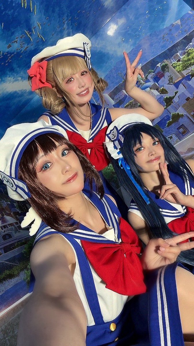 makairimocos's tweet image. Cosplay🌊🐬🏝凪のあすから
2日目速報!
皆できのうはうみひかりさんにお泊まりして凪あす拝んできました🏠✨本当にコラボルームが楽しすぎて…凪あすは最高や😭
昼は美味しいピタパンを食べてみかんジュース飲みました!!!楽しかったーーーーーー体力の限界を感じるーー寝る!!!マタアオウネ!