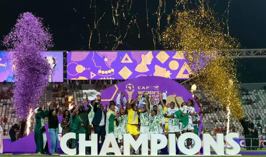 CompleteSportNG's tweet image. Ayinde Halimatu hails Super Falcons’ resilience after their remarkable 3-2 comeback win over Morocco. completesports.com/wafcon-2024-ay…